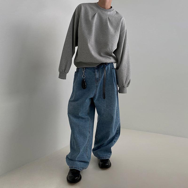 RT No. 6525 FRONT FOLDED PULLOVER SWEATER Product Image