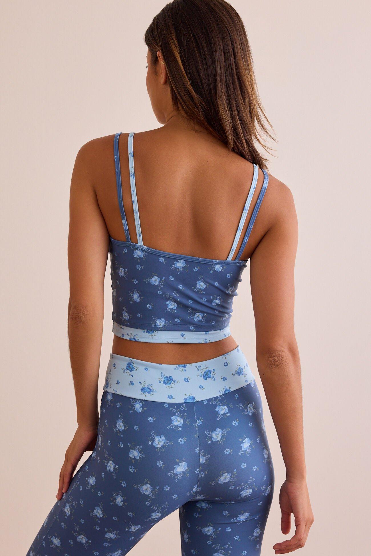 High Tide Floral Sports Bra Product Image