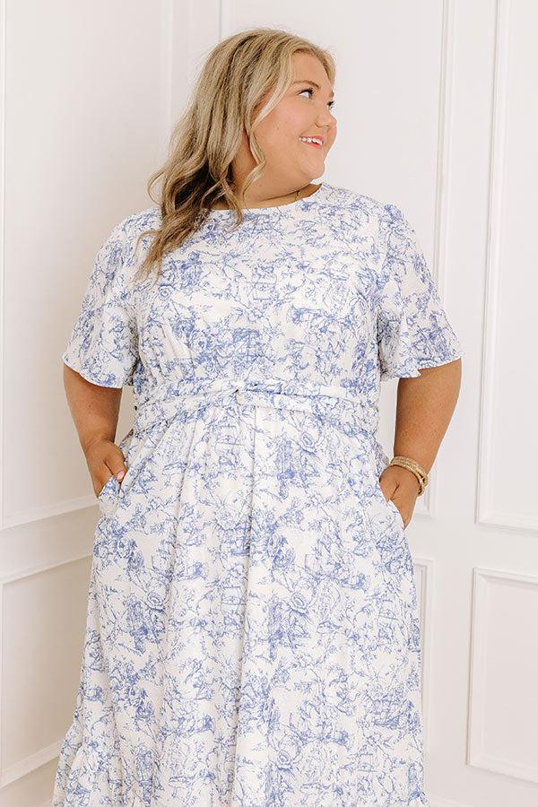 Sail And Petals Midi Dress Curves Product Image