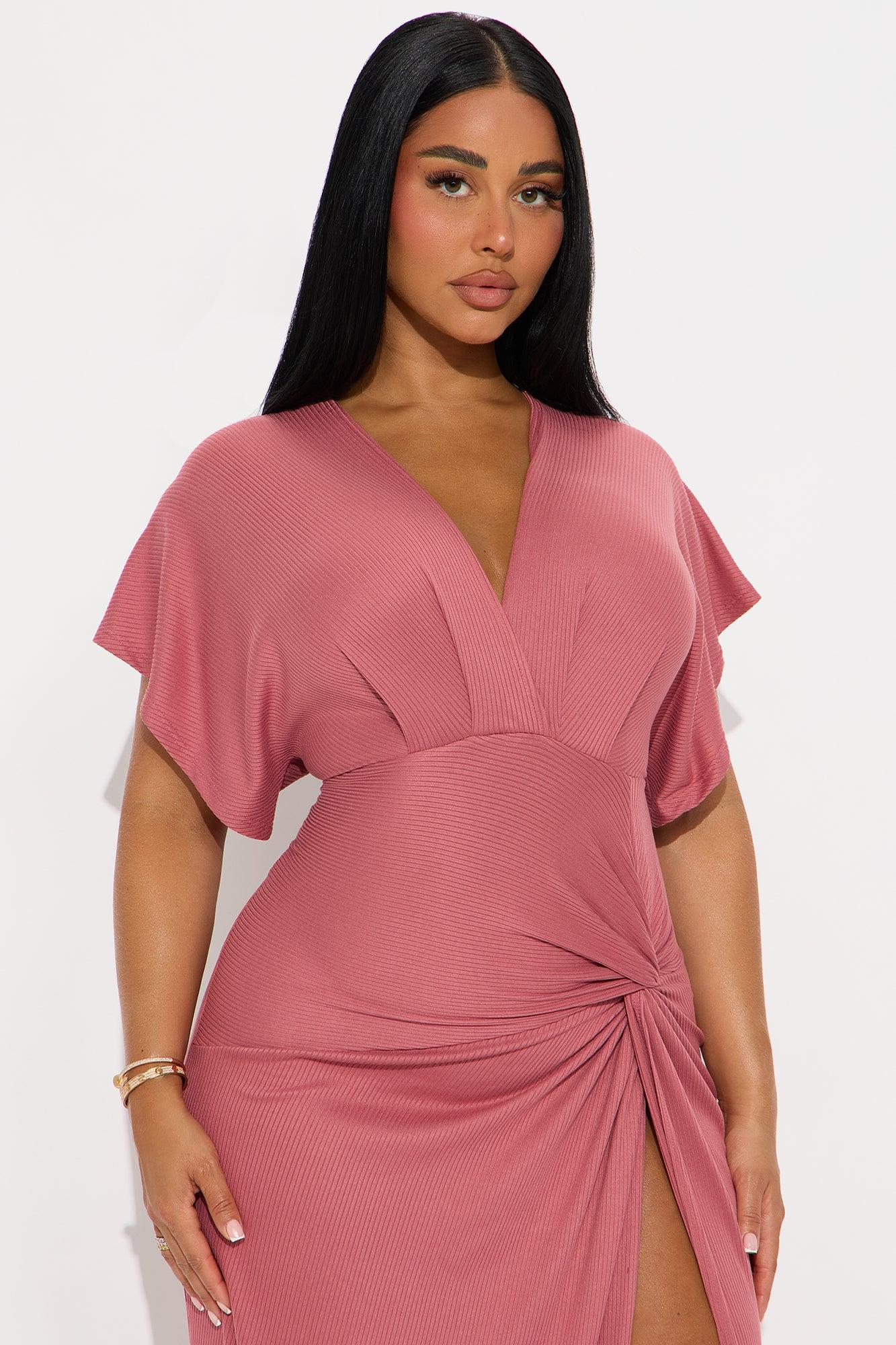 Stunning Scenes Maxi Dress - Marsala Female Product Image