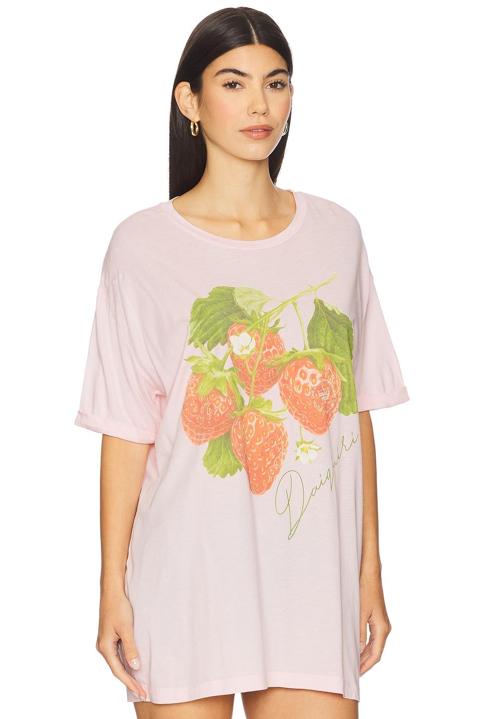 Strawberry Daiquiri Oversized Tee The Laundry Room Product Image