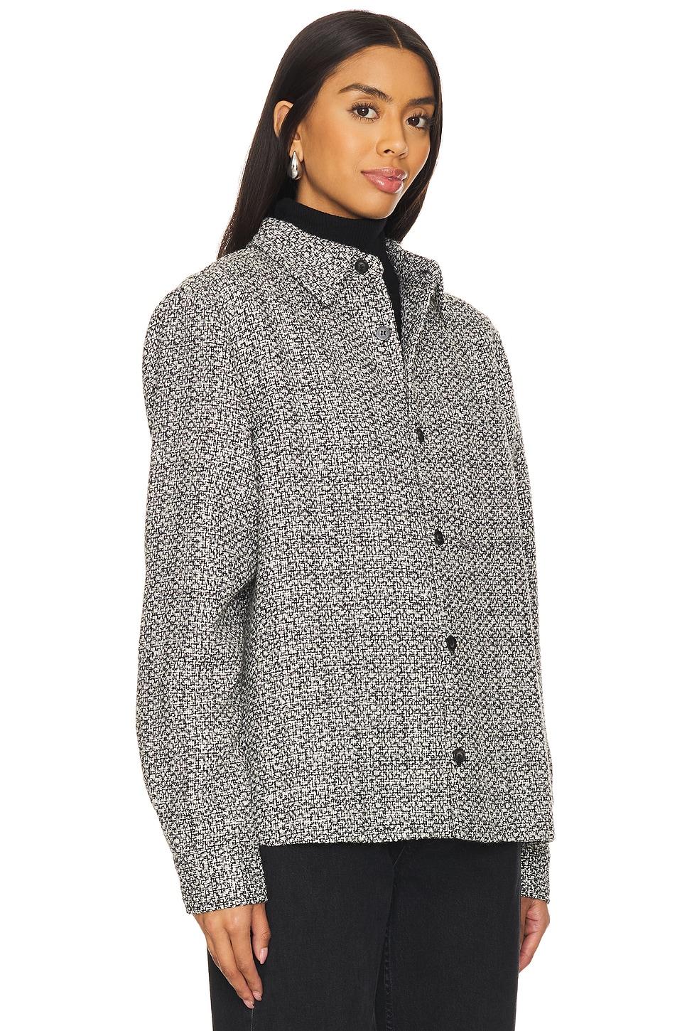 Boucle Tweed Shirt Jacket WAO Product Image