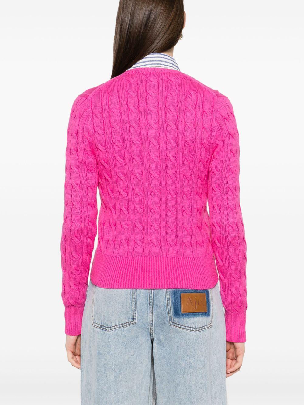 Polo Pony-embroidered cardigan  Product Image