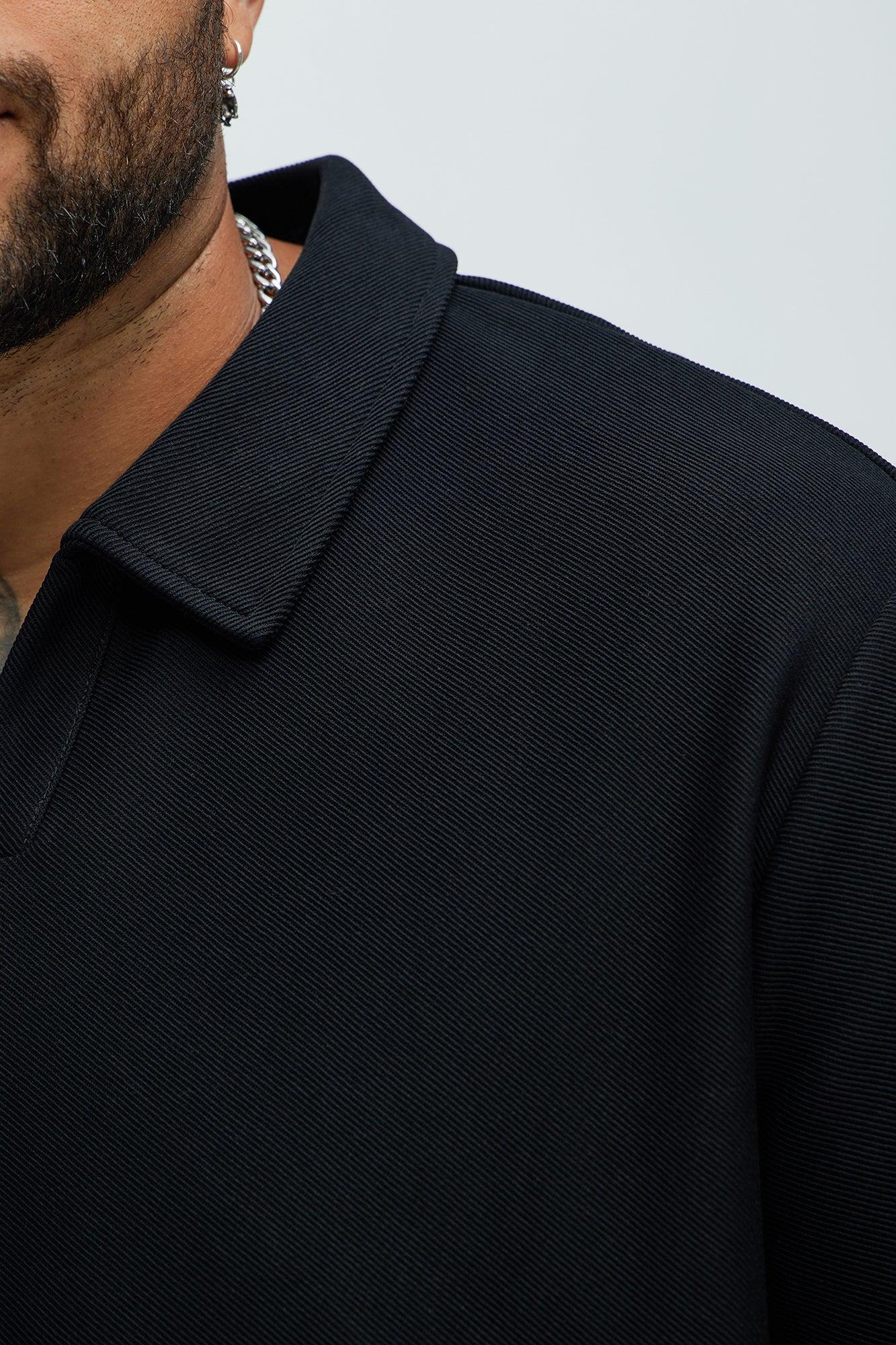 Turner Short Sleeve Polo - Black Product Image