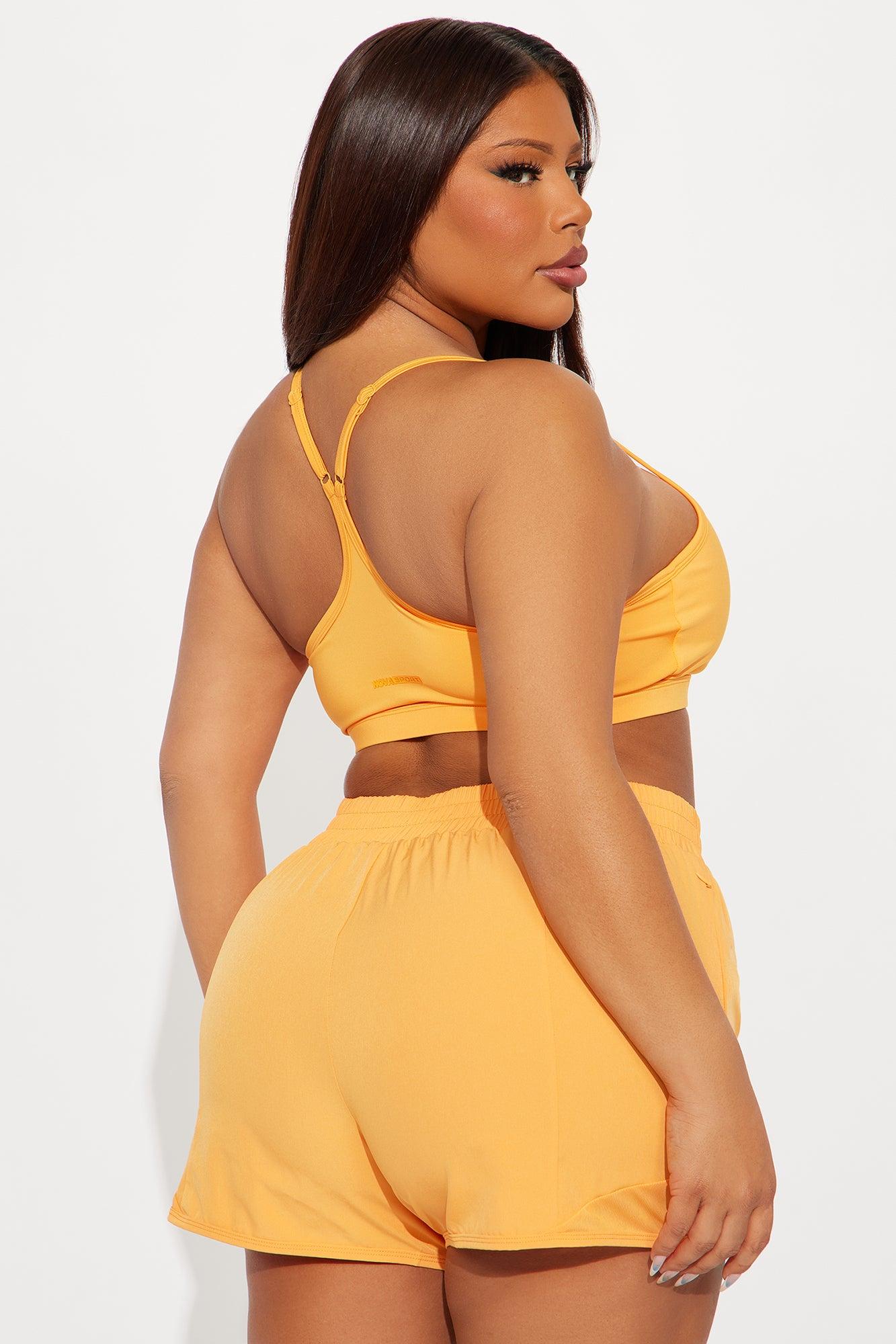 Outer Glow Elevate Sports Bra - Tangerine Product Image