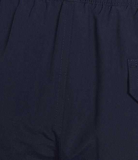 Roundtree & Yorke Boardwalk Cargo 9#double; Solid Swim Trunks Product Image