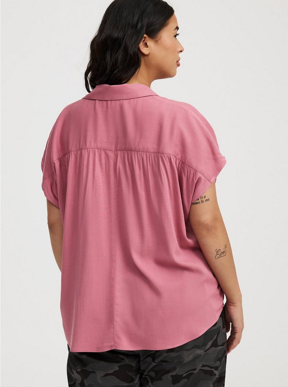 Collared Dolman Popover Top Product Image