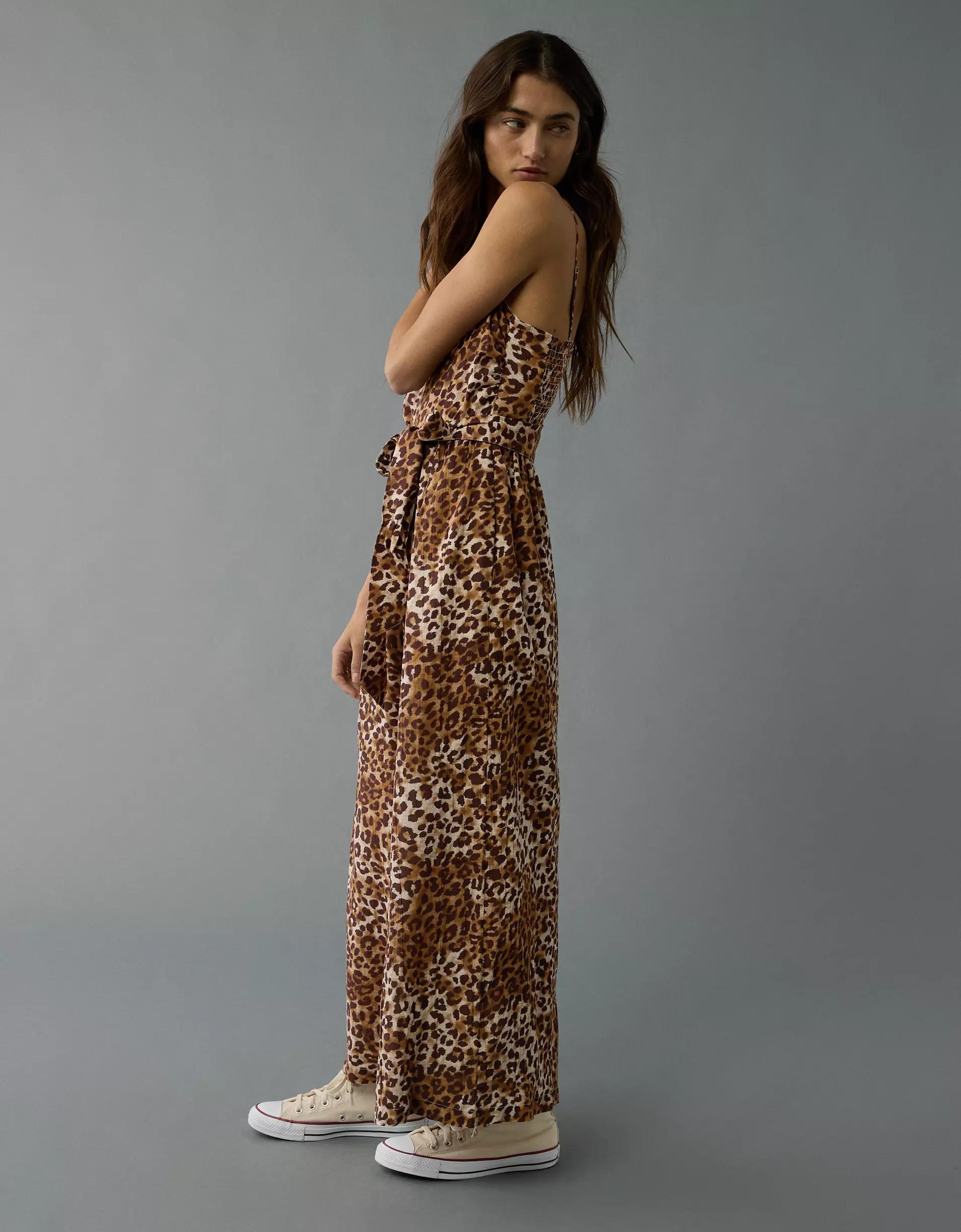 AE Tube Tie Waist Jumpsuit Product Image