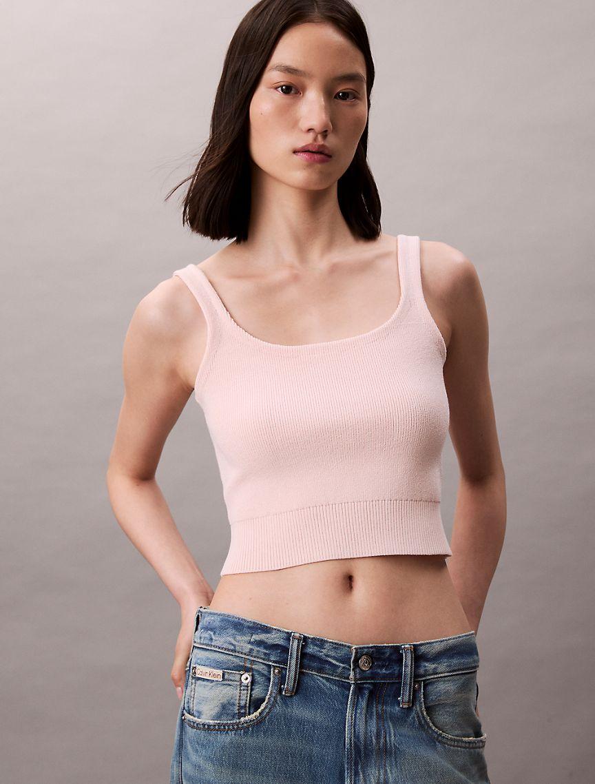 2-In-1 Cropped Cardigan and Tank Top Set Product Image