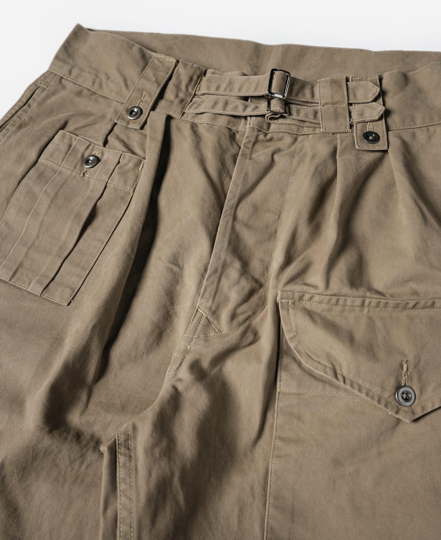 1943 British Army KD & JG Gurkha Bermuda Pants - Khaki Product Image