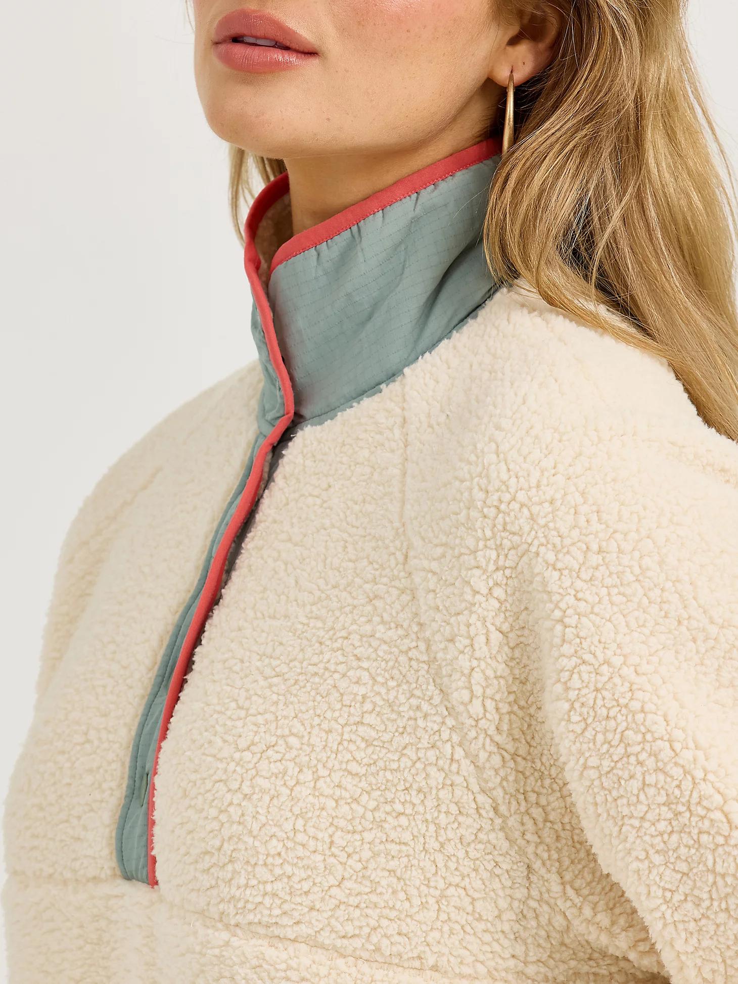Women's Wrangler Retro® Half-Snap Sherpa Pullover Product Image