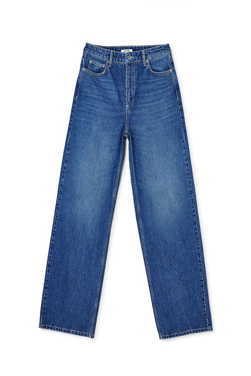 Low Waist Wide Leg Jeans Product Image