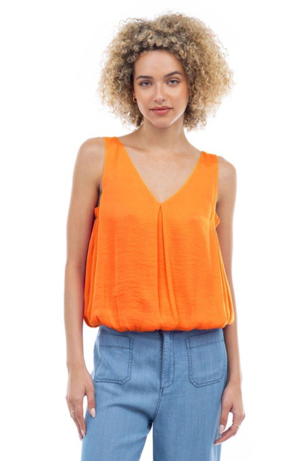 Sleeveless Bubble Top Product Image