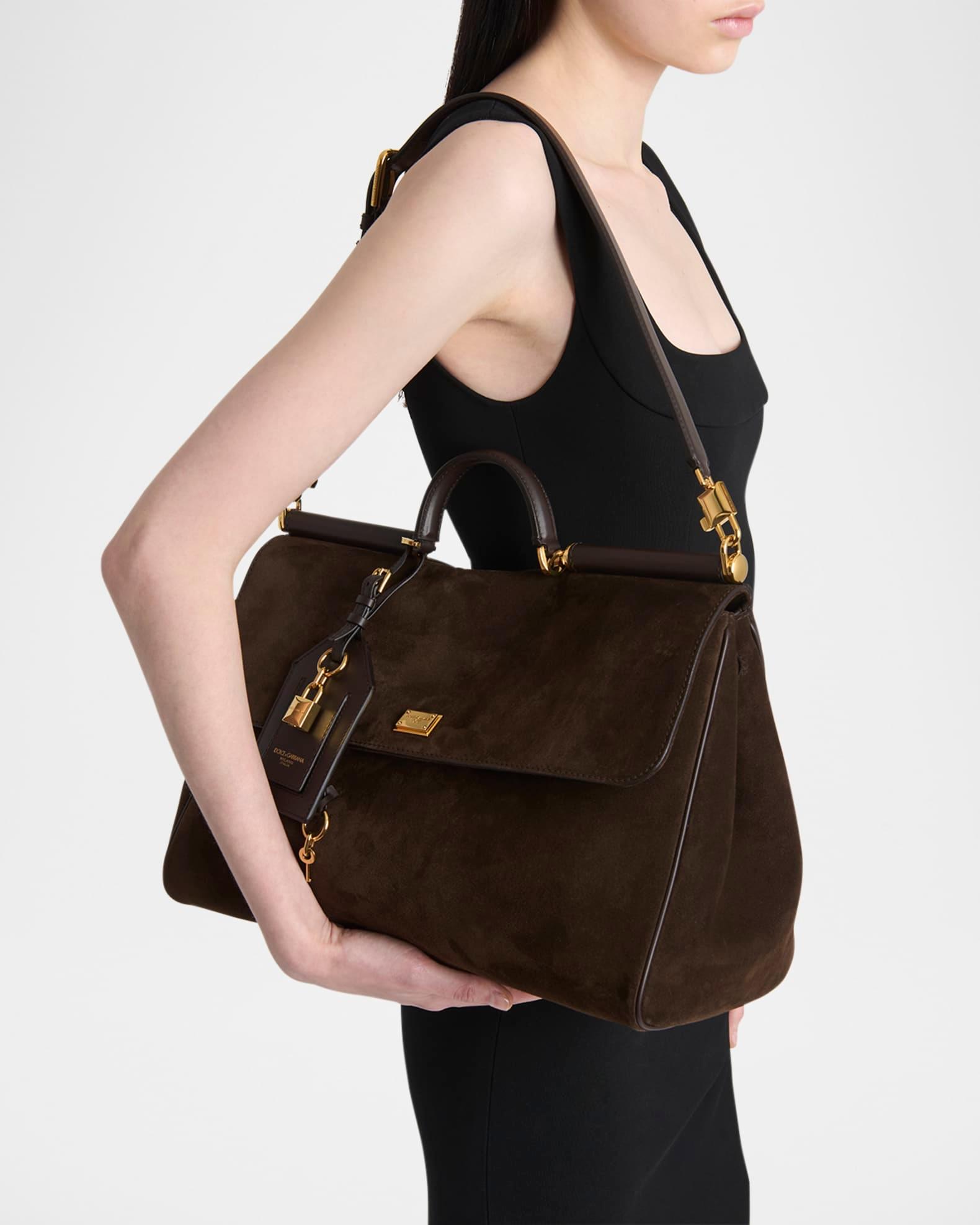 Sicily Suede Top-Handle Bag Product Image