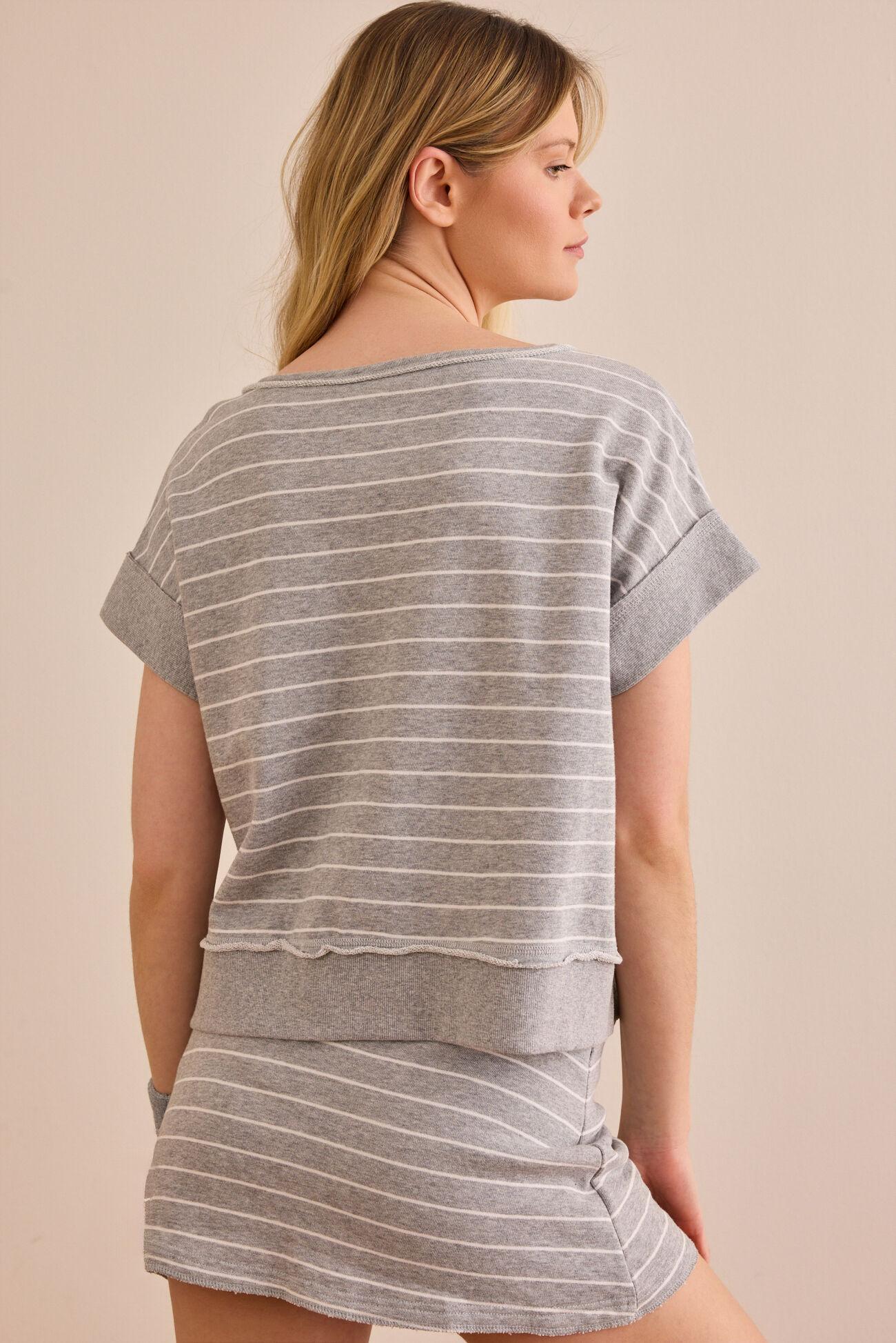 Easy Days Stripe Crew Product Image