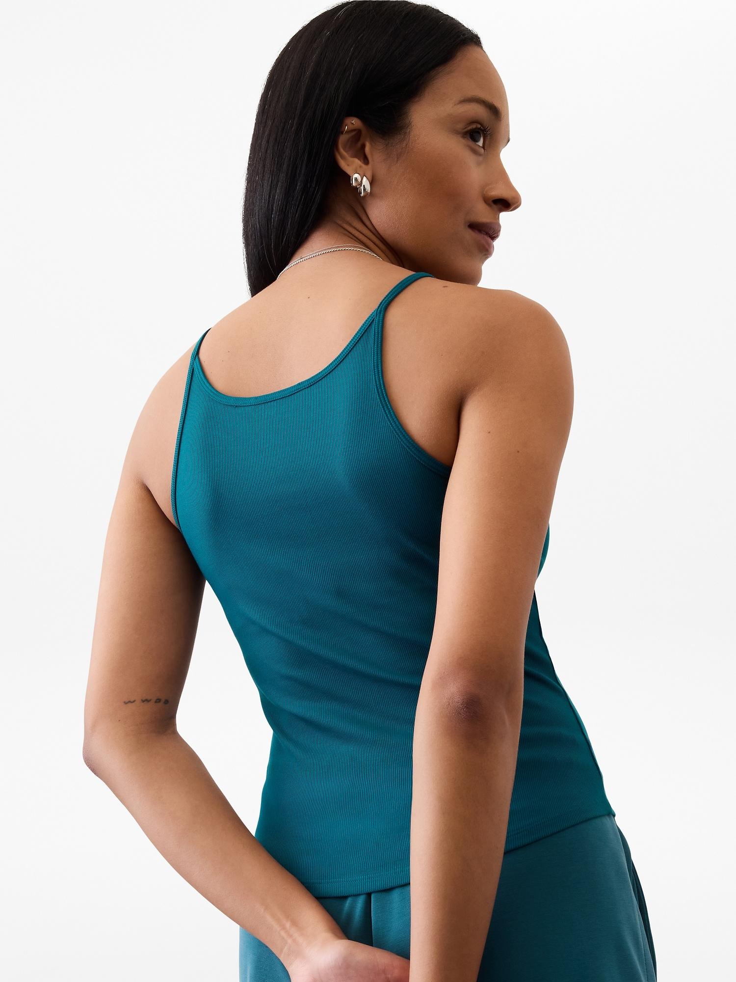 Signature Rib Thin Strap Tank Product Image
