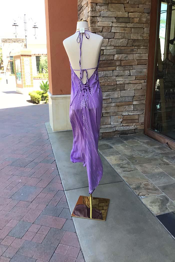 Rayon One Size Halter Dress Product Image