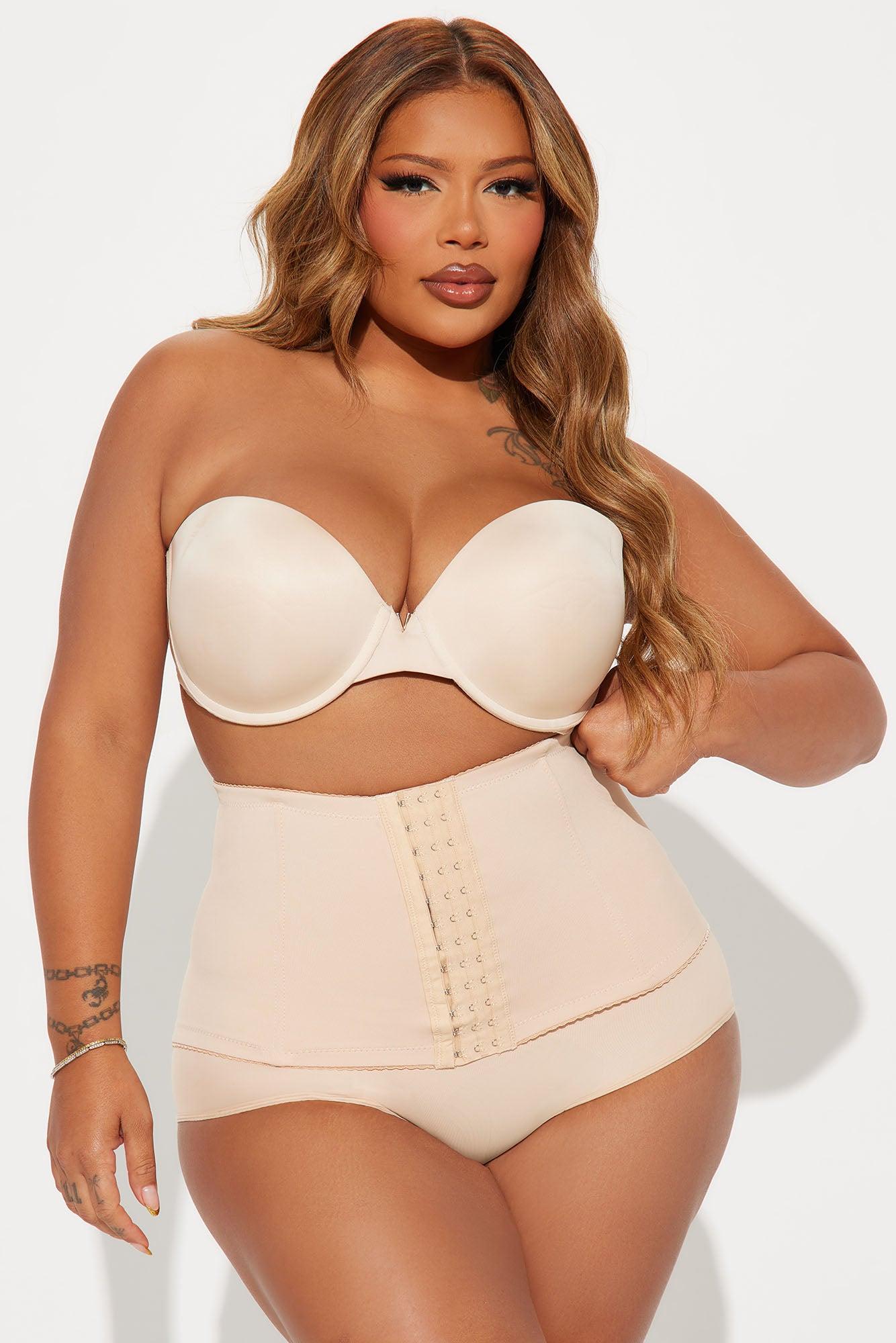 Giving Curves Waist Cinching Shapewear Panty - Nude Product Image