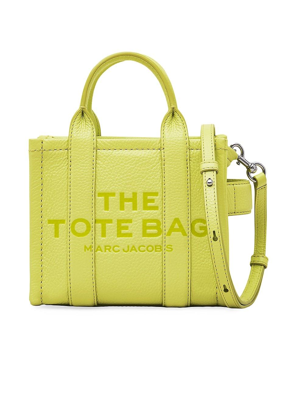 Womens The Leather Crossbody Tote Bag Product Image