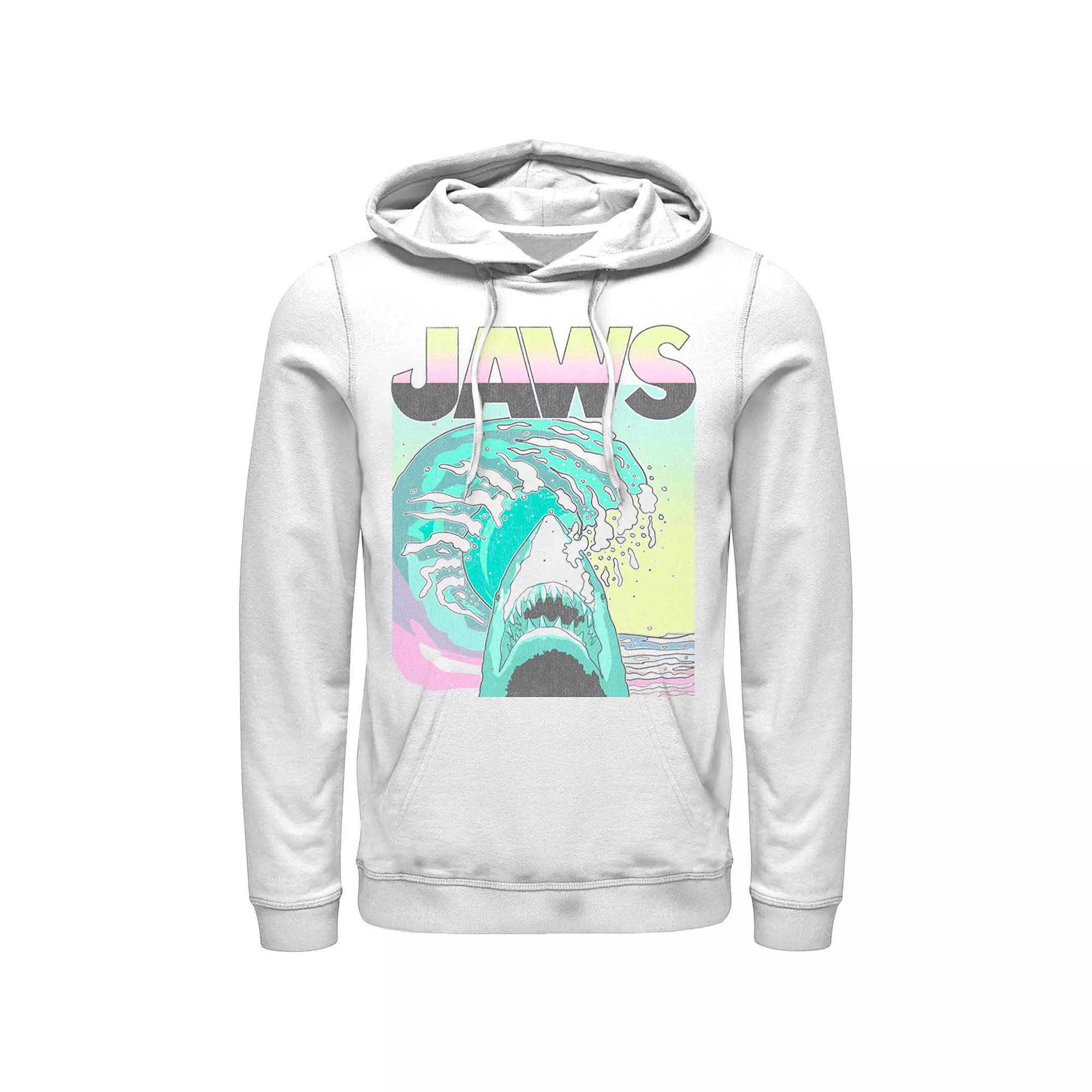 Men's Jaws 80s Jaws Vintage Poster Hoodie,  Product Image