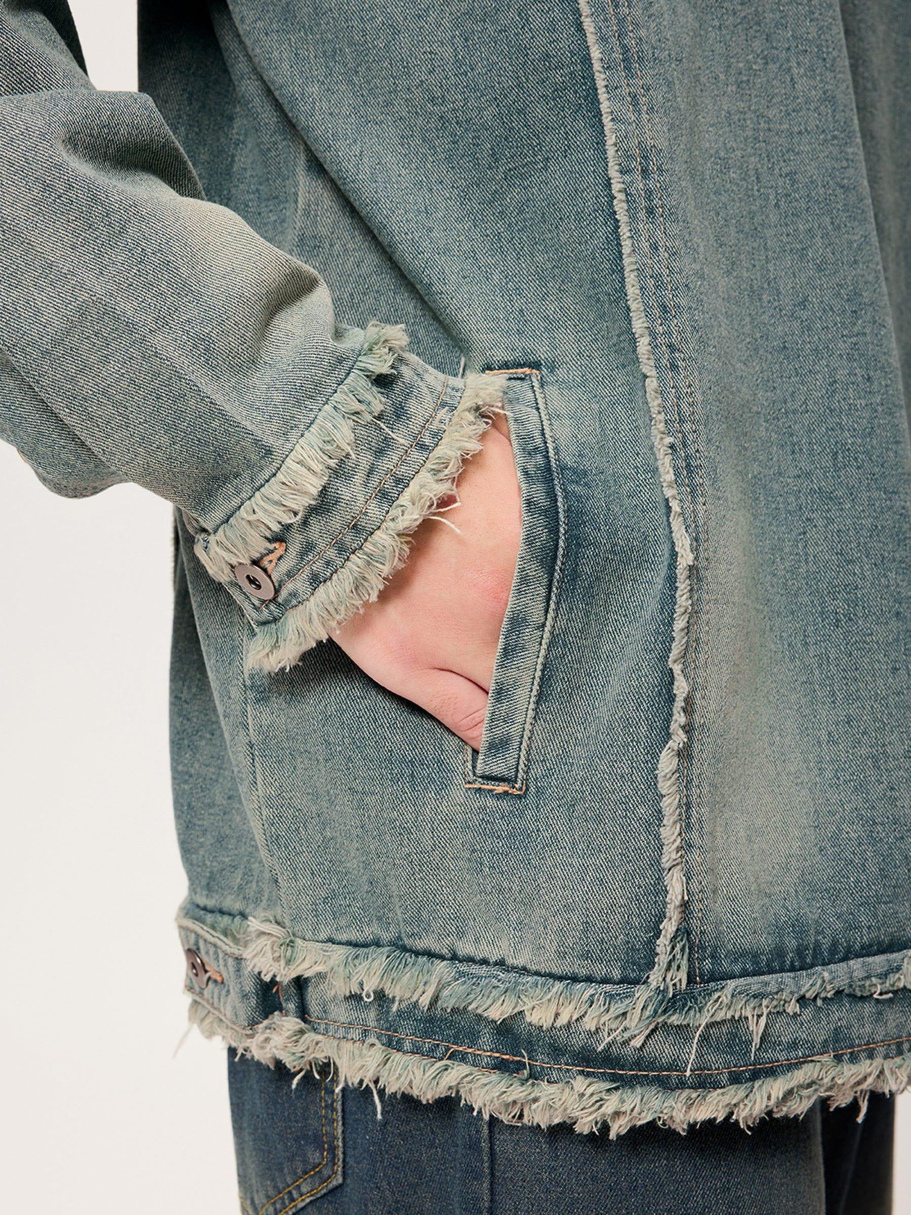 Aelfric Eden Denim Washed Hoodie Product Image