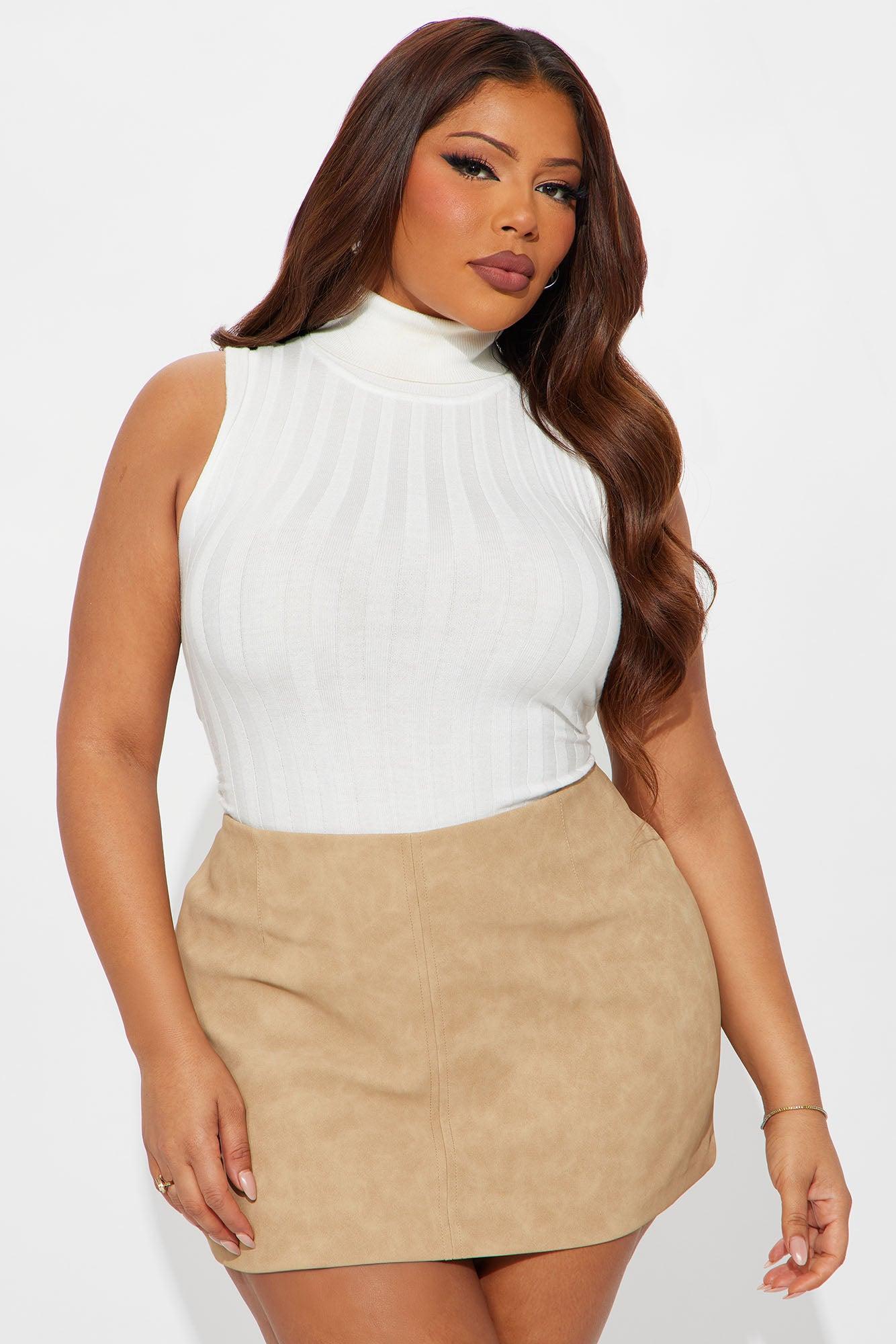 Your Best Friend Pullover Sweater Top - Off White Female Product Image