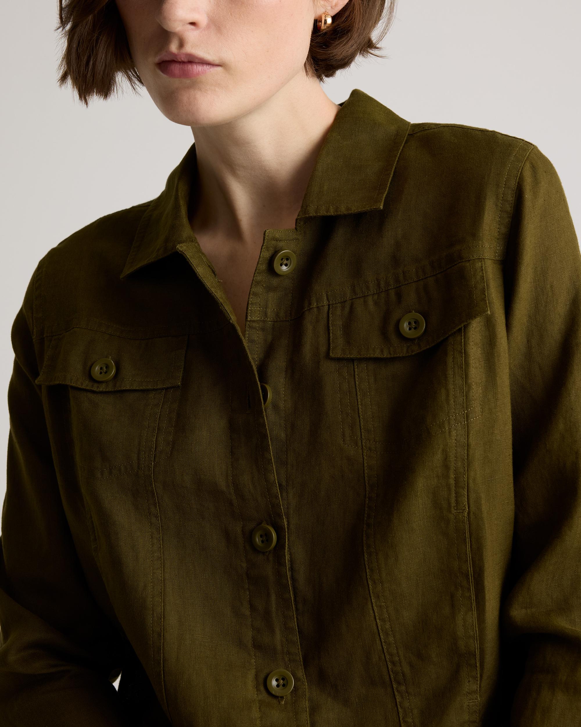 Quince | Women's 100% European Linen Jacket Product Image