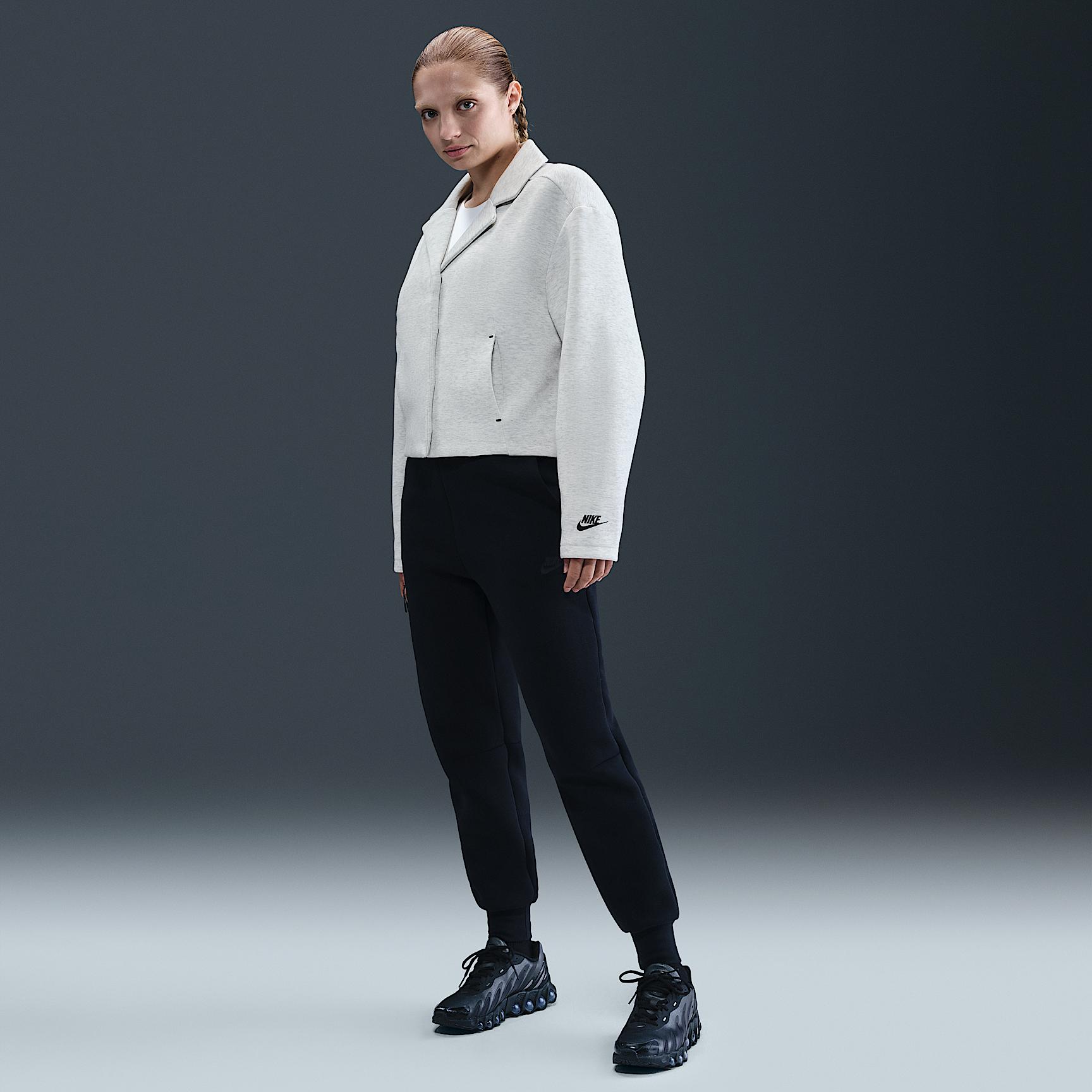 Womens Nike Sportswear Tech Fleece Tailored Jacket | HV2451-013 Product Image