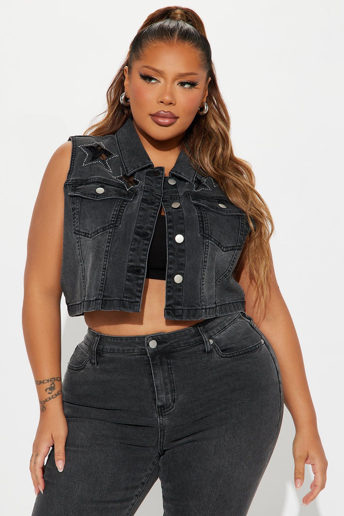 Nashville Star Denim Vest - Black Wash Product Image