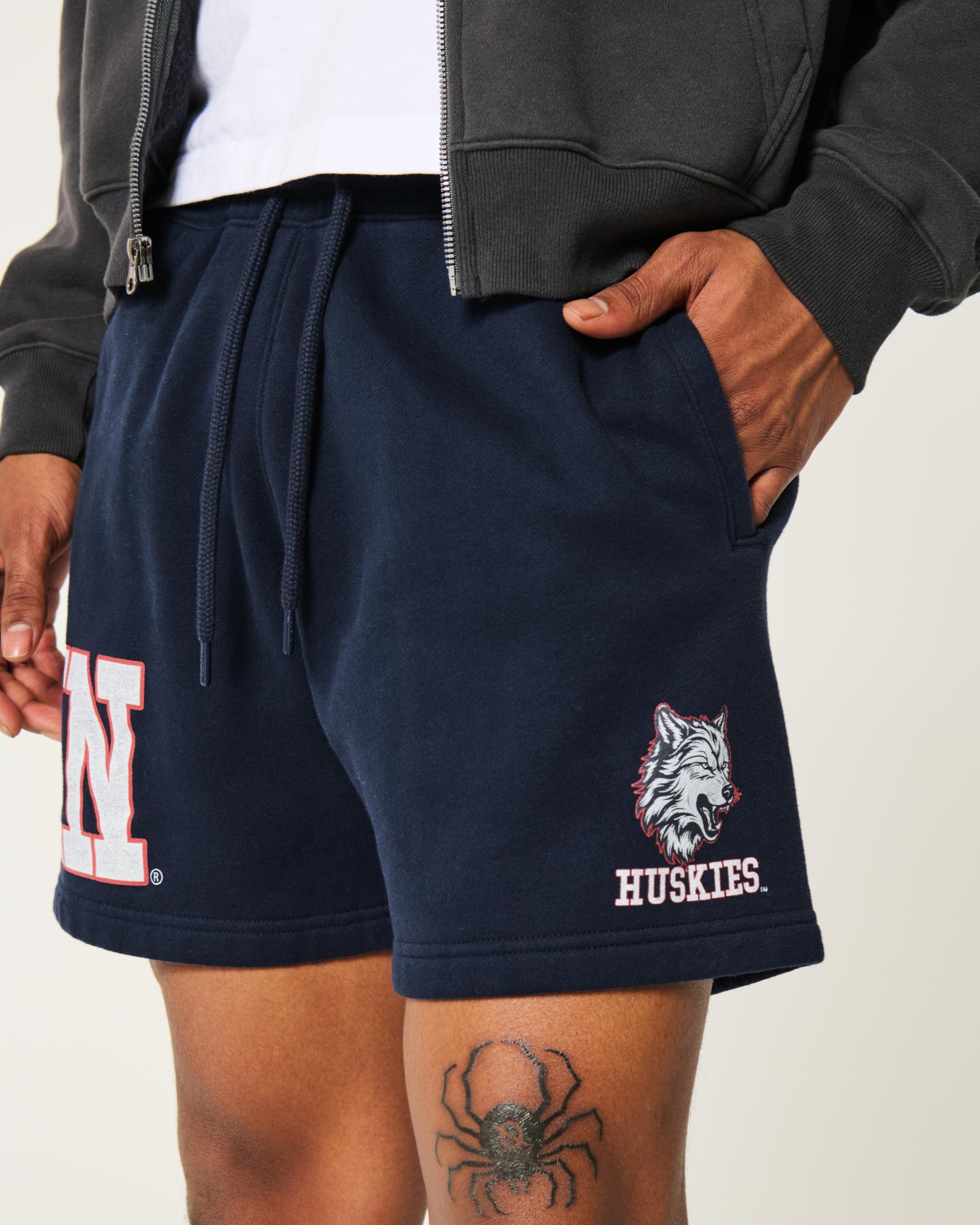 Mid-Thigh Fleece Duke Blue Devils Graphic Shorts Product Image