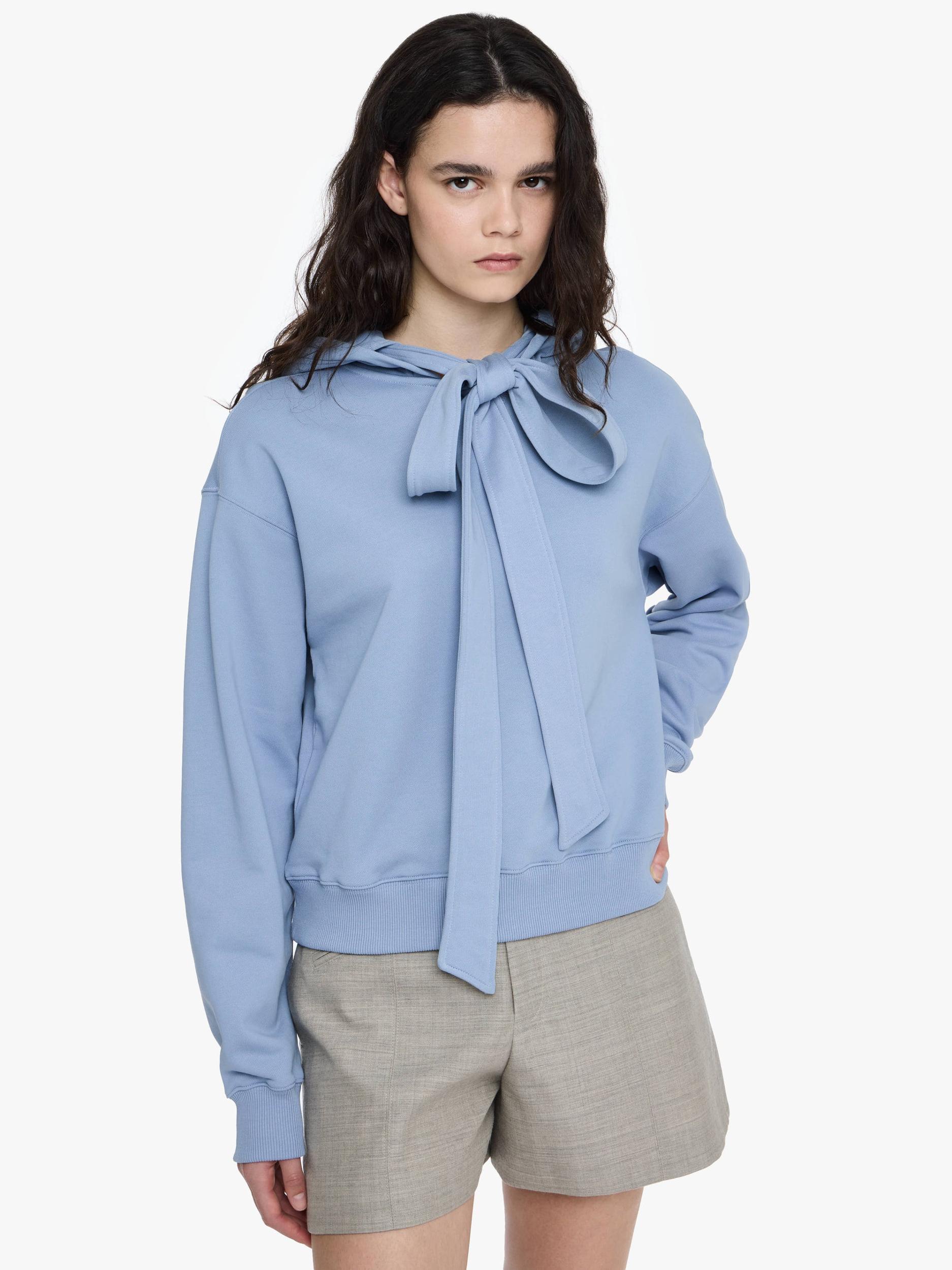 TIED BOW HOODIE Product Image