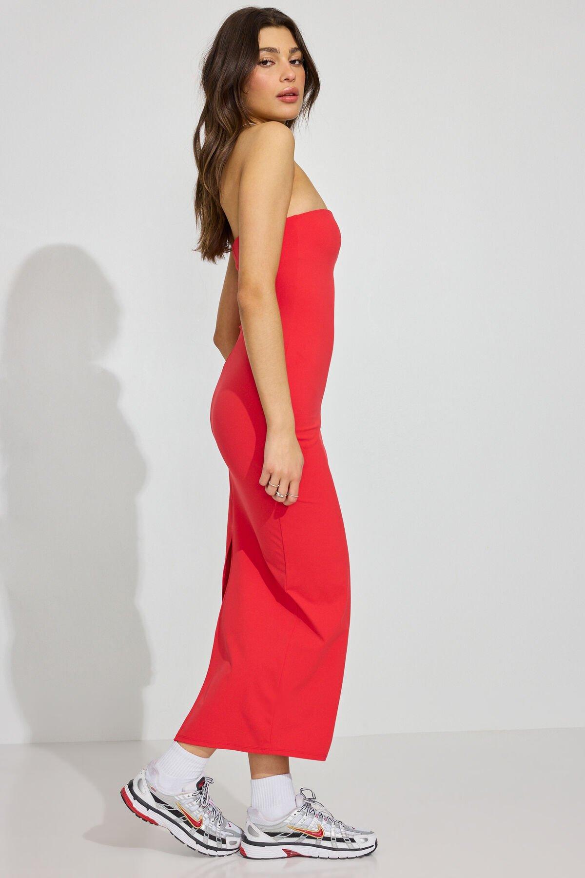 Sleek Maxi Tube Dress Product Image
