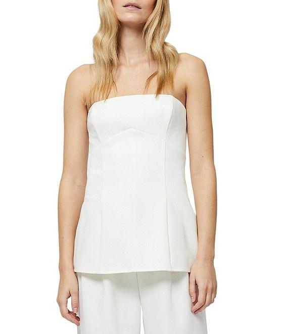 French Connection Coordinating Azra Twill Strapless Top Product Image