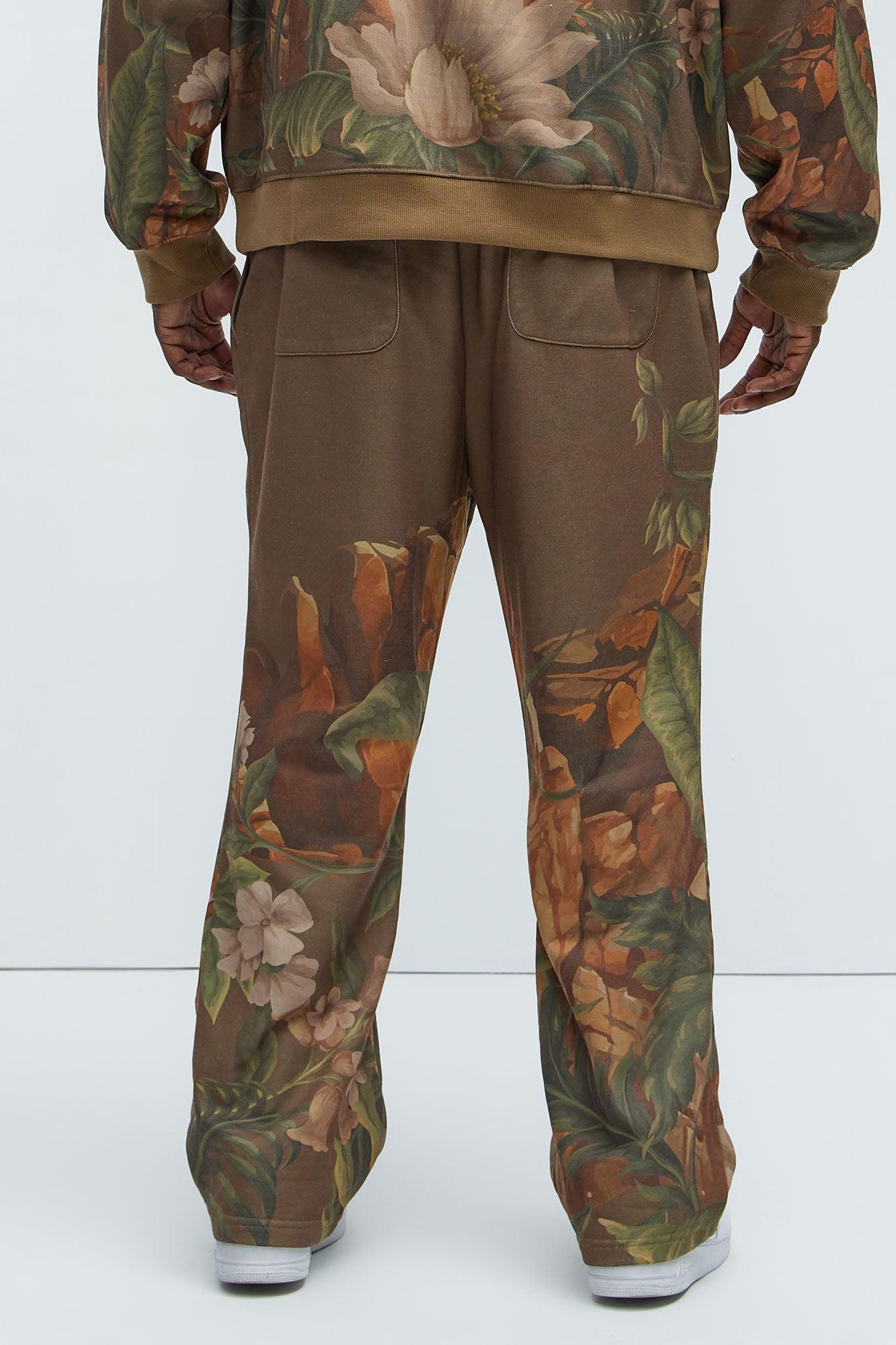 Botanic Sweatpants - Brown Product Image