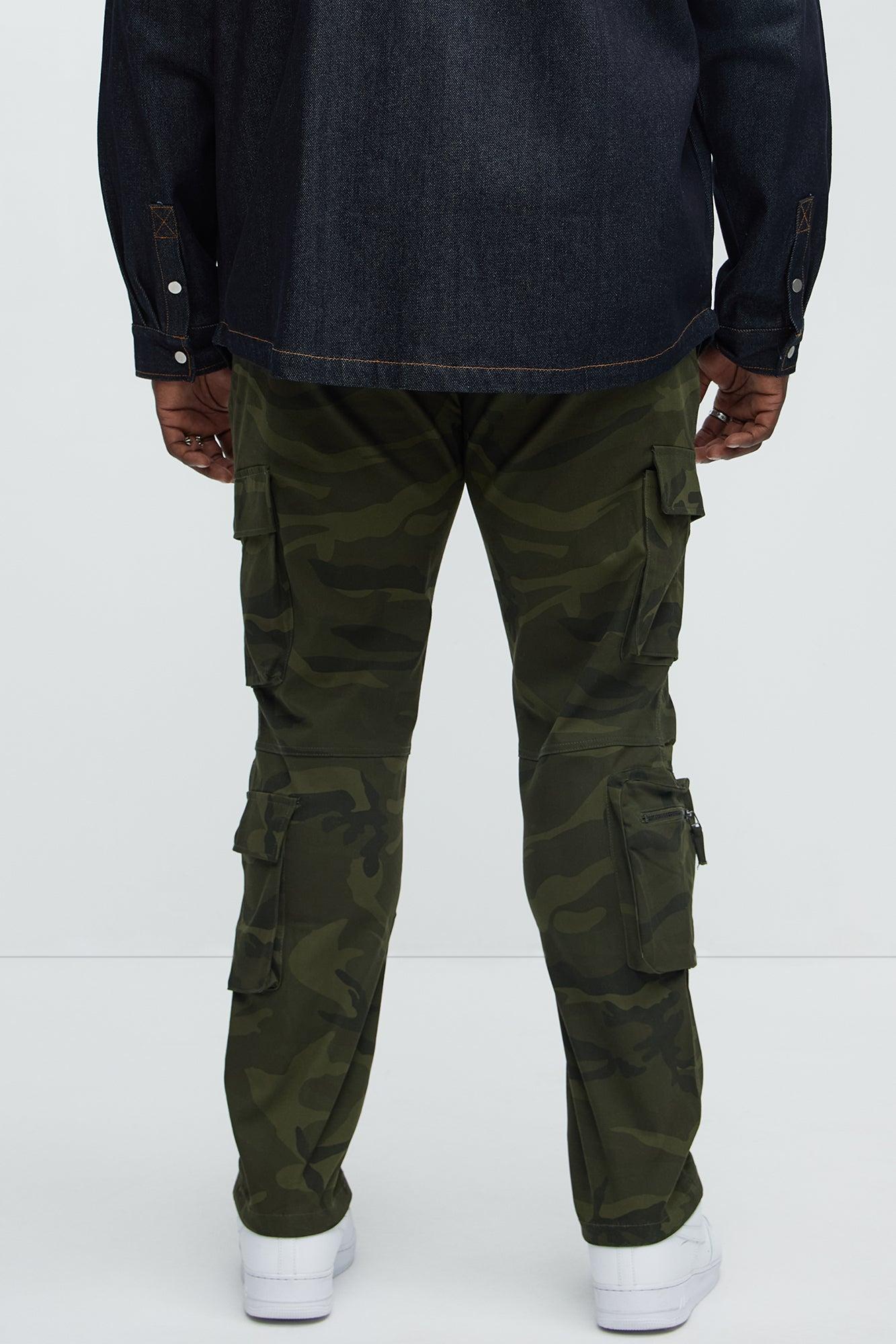 Stay On It Skinny Cargo Pants - Camouflage Male Product Image