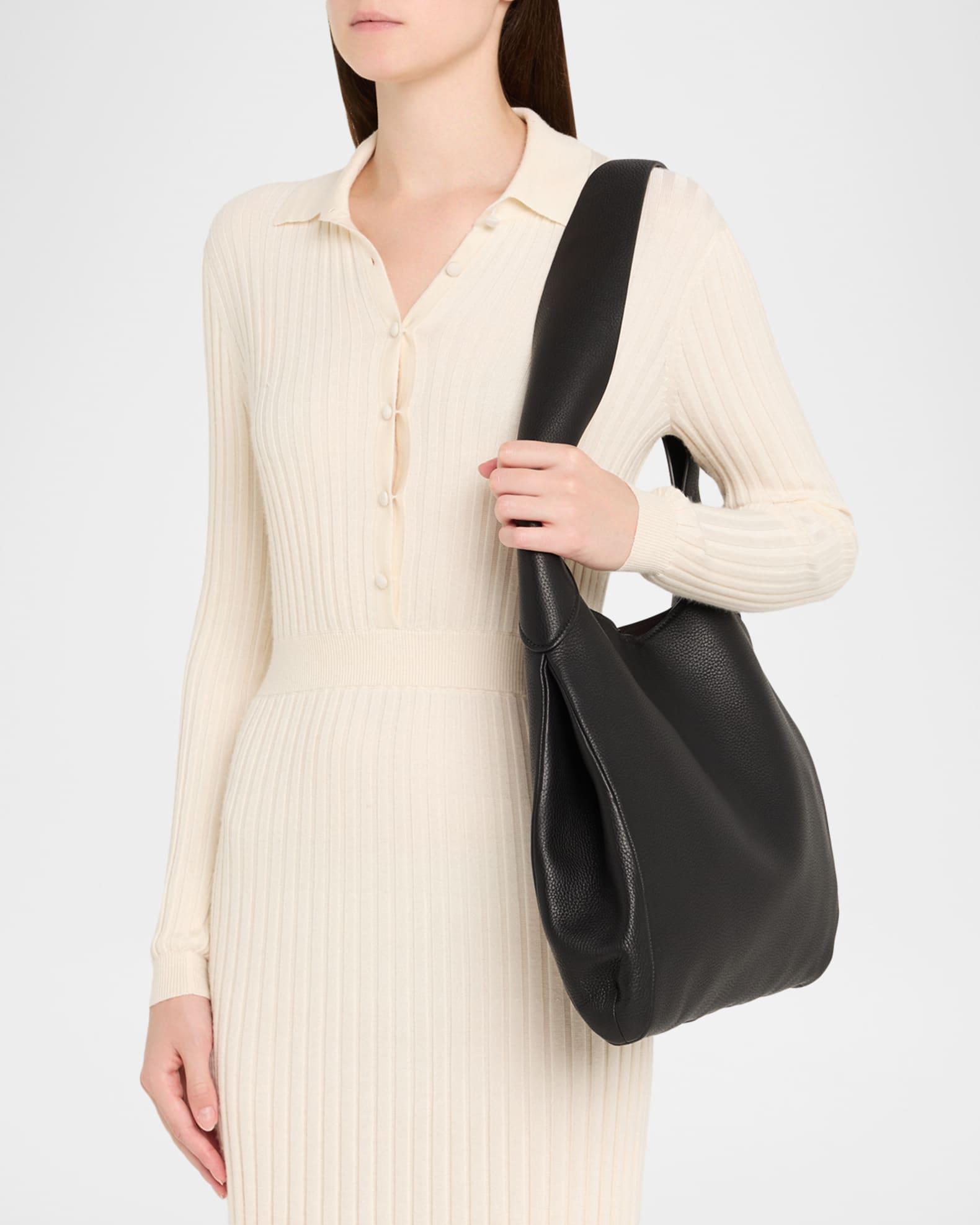 Small Supple Leather Hobo Bag Product Image