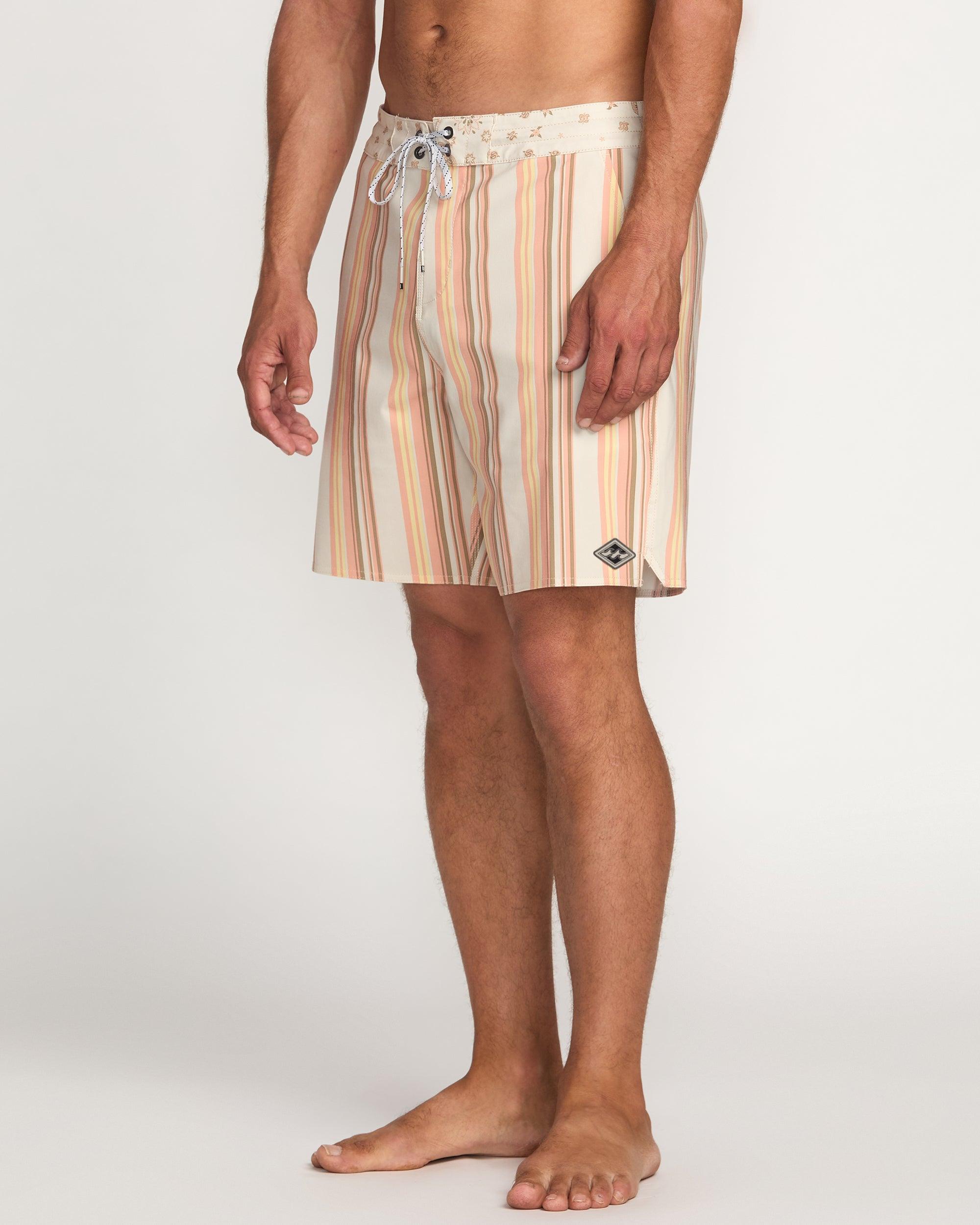 Sandtrax Lo Tide Boardshorts - Lemon Male Product Image