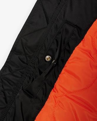 Water-Repellent Padded Bomber Jacket Product Image