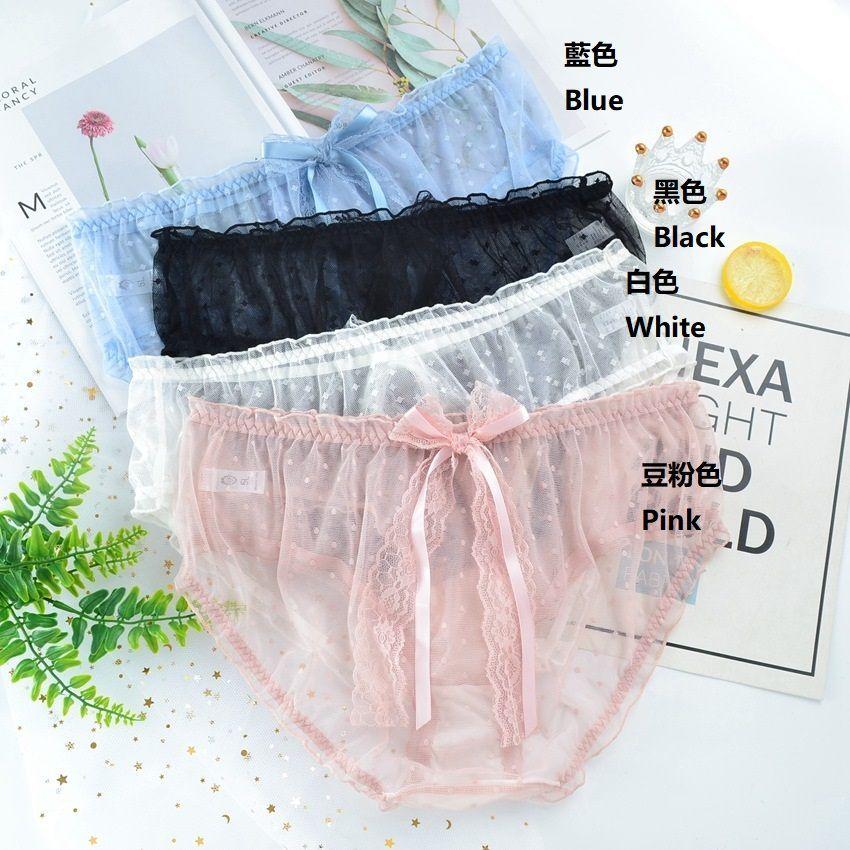 Bow Lace Panties Product Image