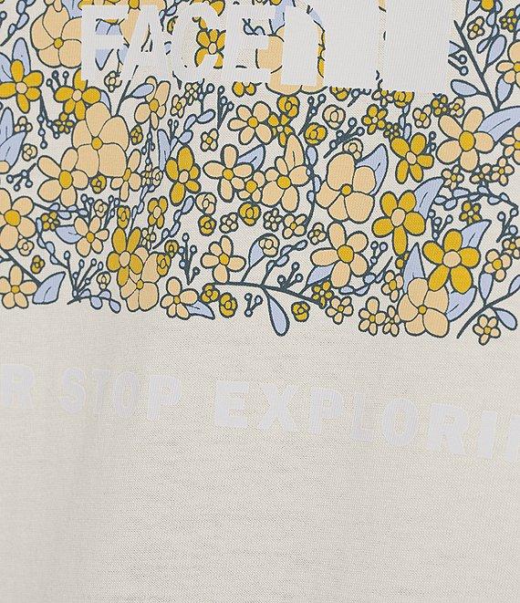 The North Face Evolution Floral Box Crew Neck Short Sleeves Graphic Knit Tee Product Image