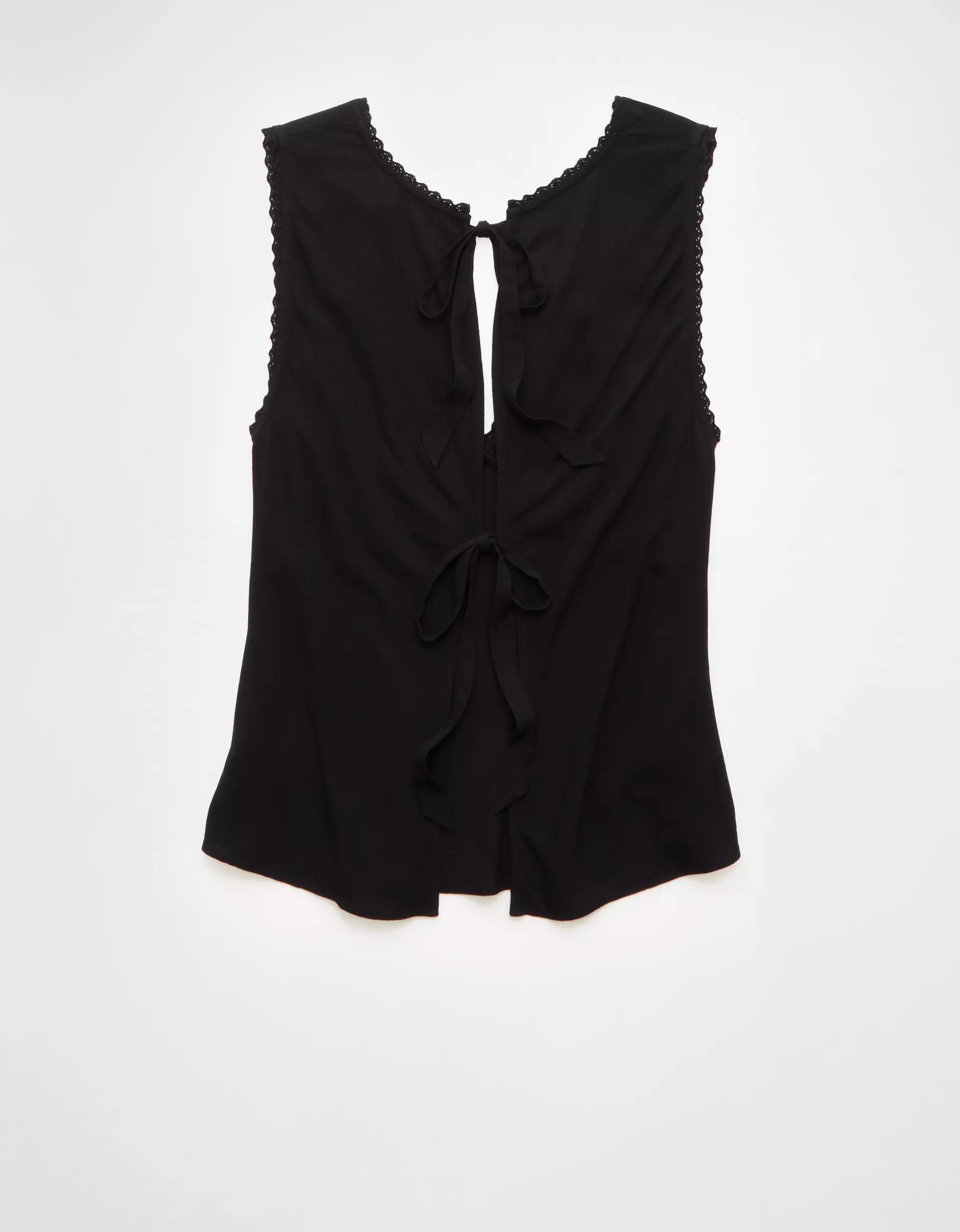 AE V-Neck Tie Back Top Product Image