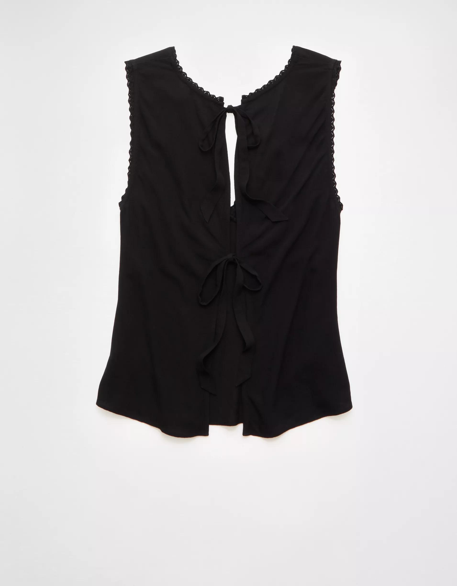 AE V-Neck Tie Back Top Product Image