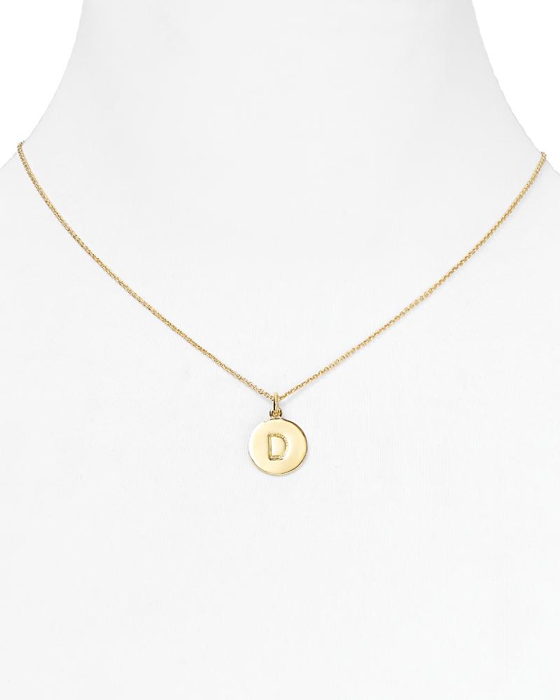 kate spade new york One in a Million Initial Pendant Necklace, 16.5 Product Image