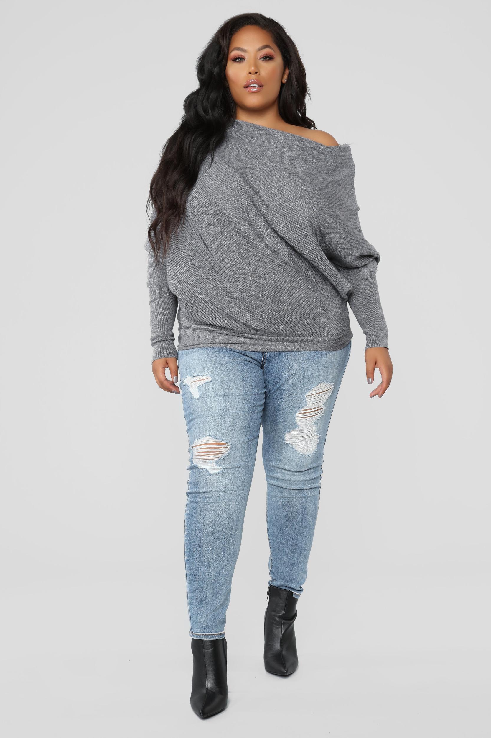 Karly Sweater - Grey Product Image