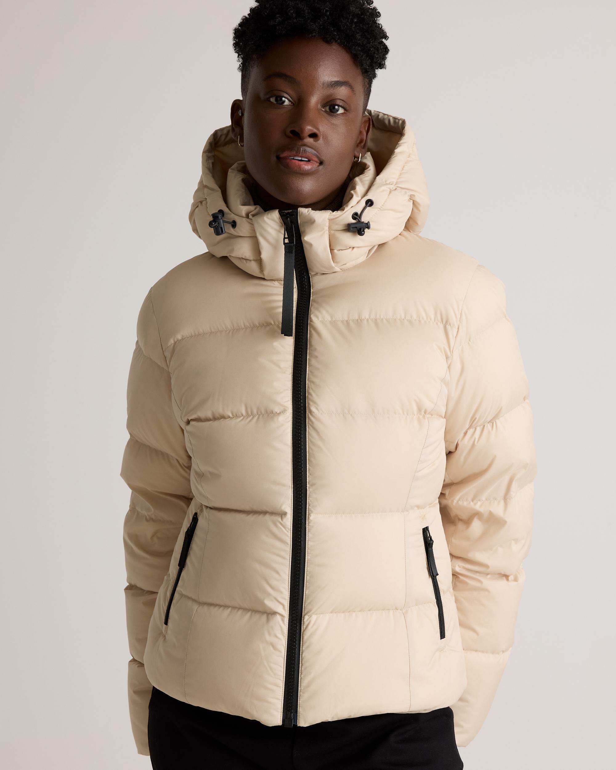 Quince | Women's Responsible Down Cinch Waist Puffer Jacket Recycled Polyester Product Image