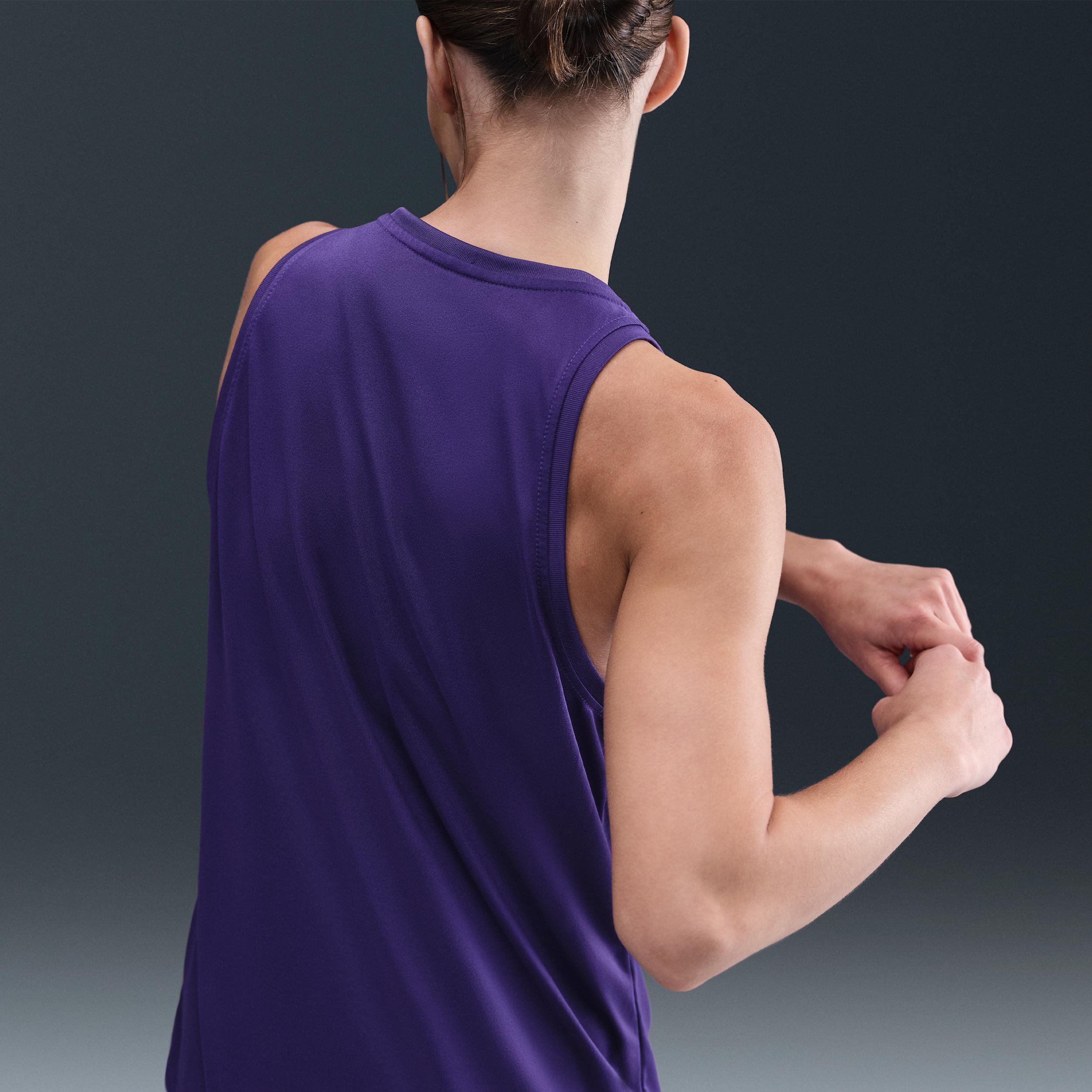 Nike Womens Dri-FIT Training Tank Top | DX0701-547 Product Image