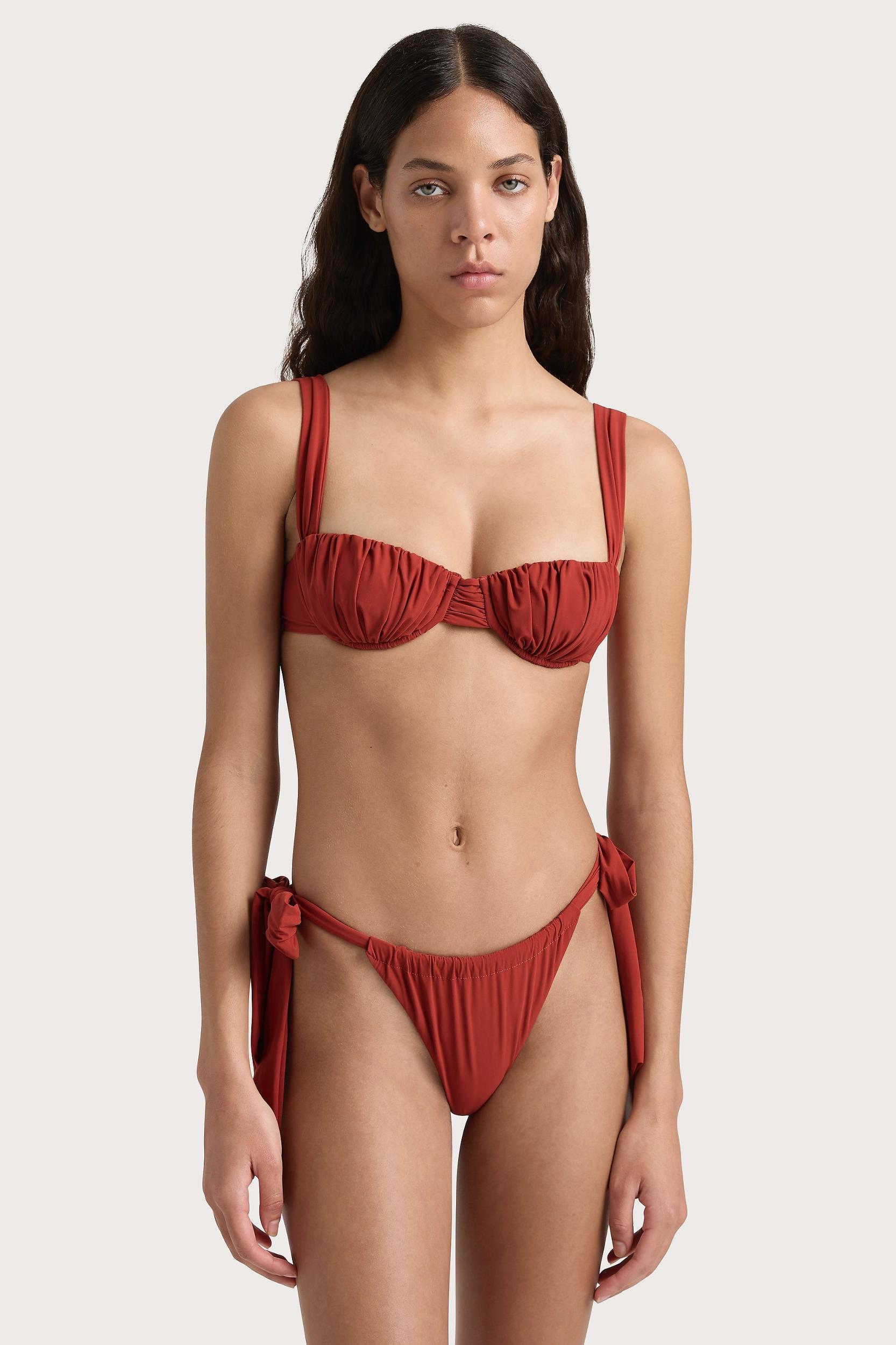 Henni Bikini Bottom Garnet - Final Sale Product Image