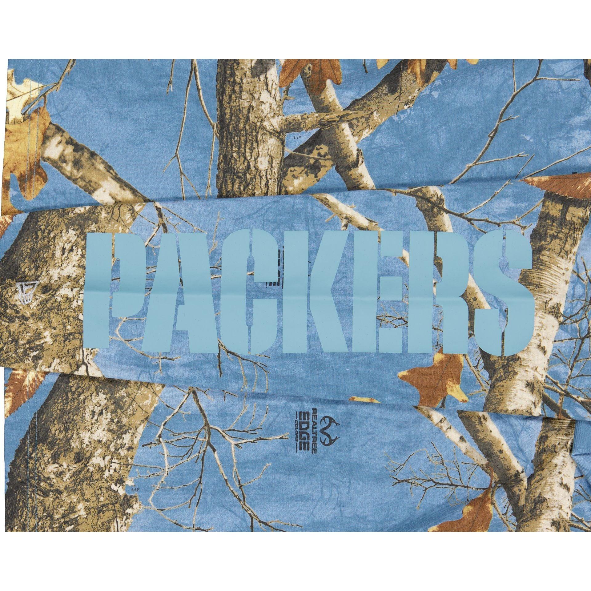 Green Bay Packers Realtree Balaclava Hoodie Male Product Image