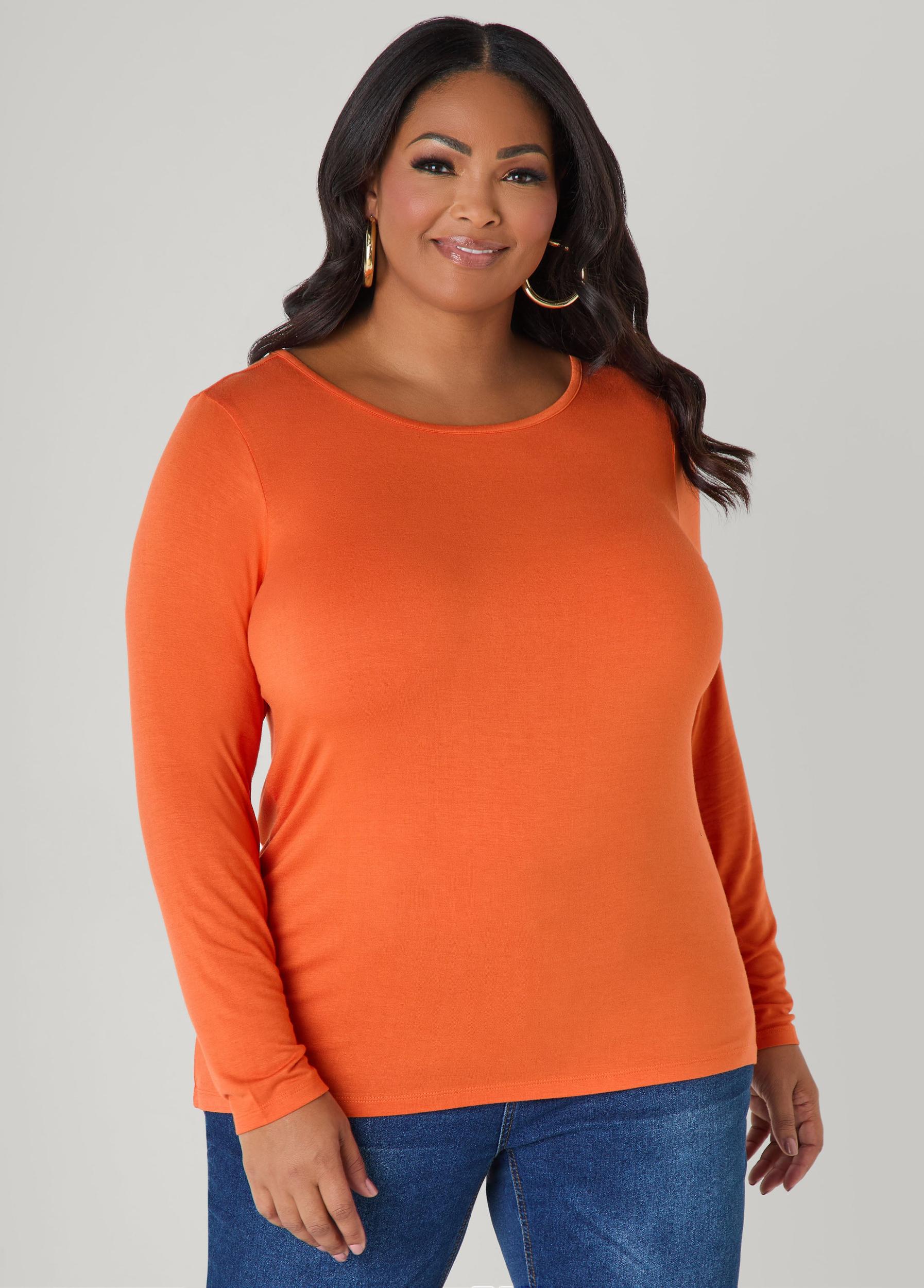 Basic Long Sleeved Jersey Tee Product Image