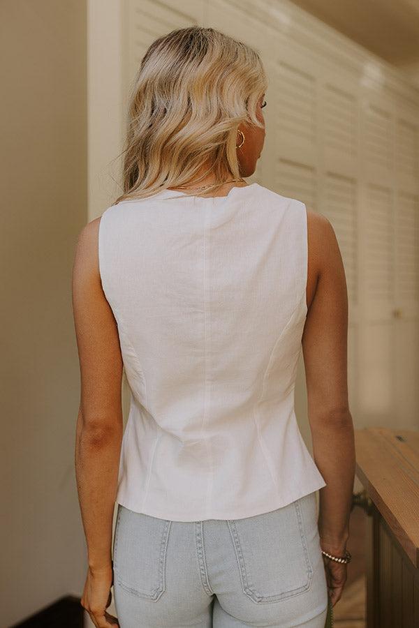 Rooftop Lounge Asymmetrical Vest Top Product Image